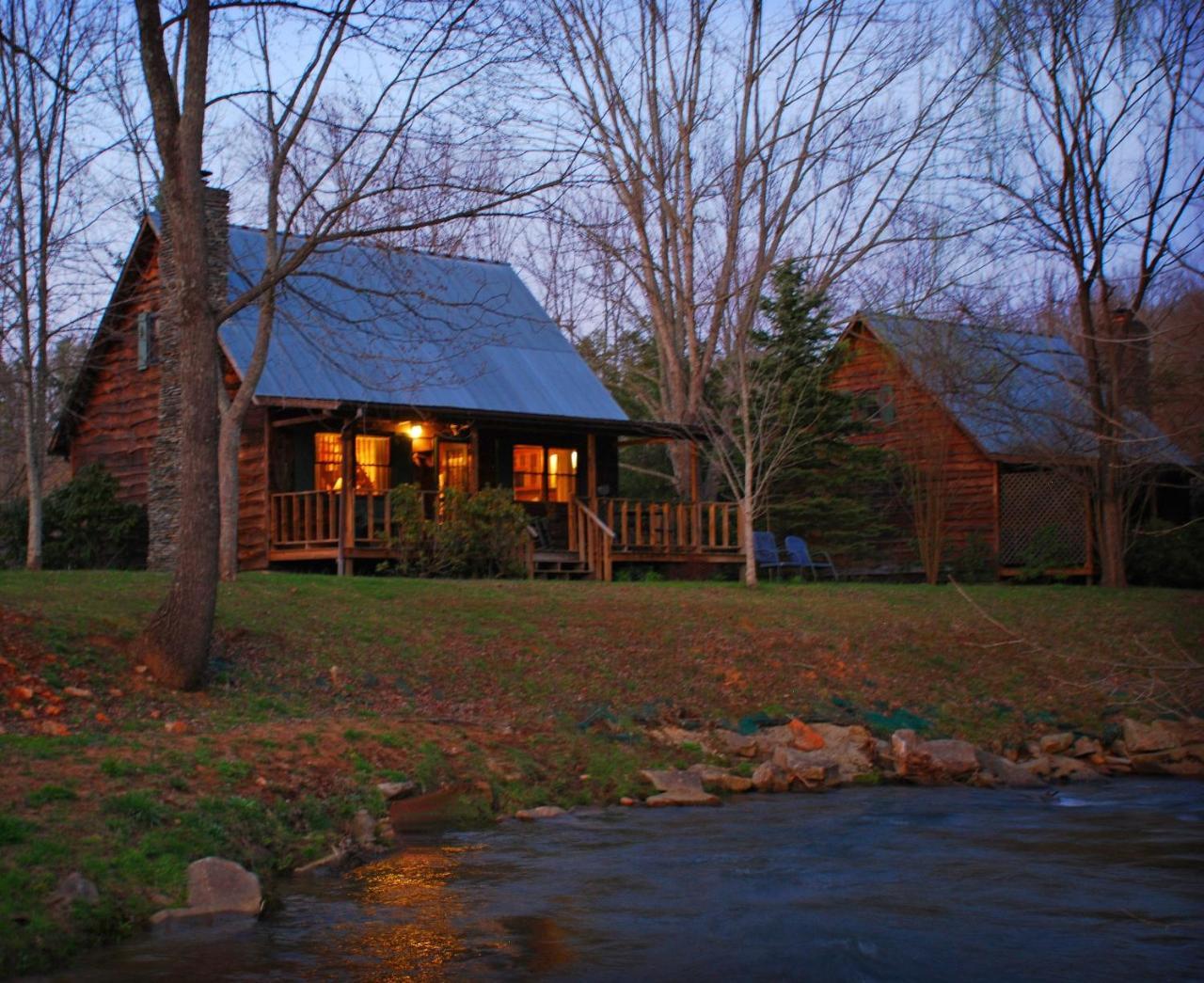 Mountain Springs Cabins Candler Esterno foto