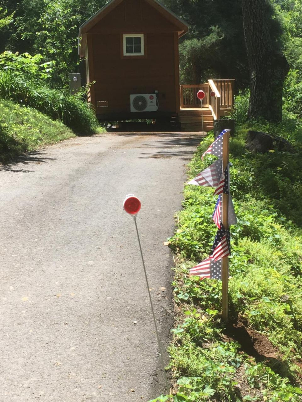 Mountain Springs Cabins Candler Esterno foto